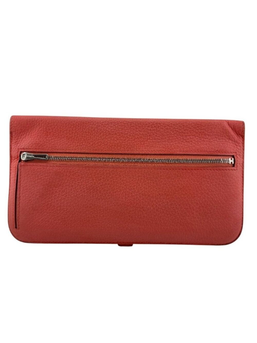 Hermes Dogon Togo Leather Wallet Pink
